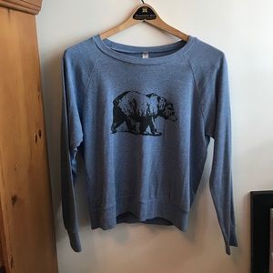 Blue bear sweatshirt ✨EVERYTHING MUST GO!✨