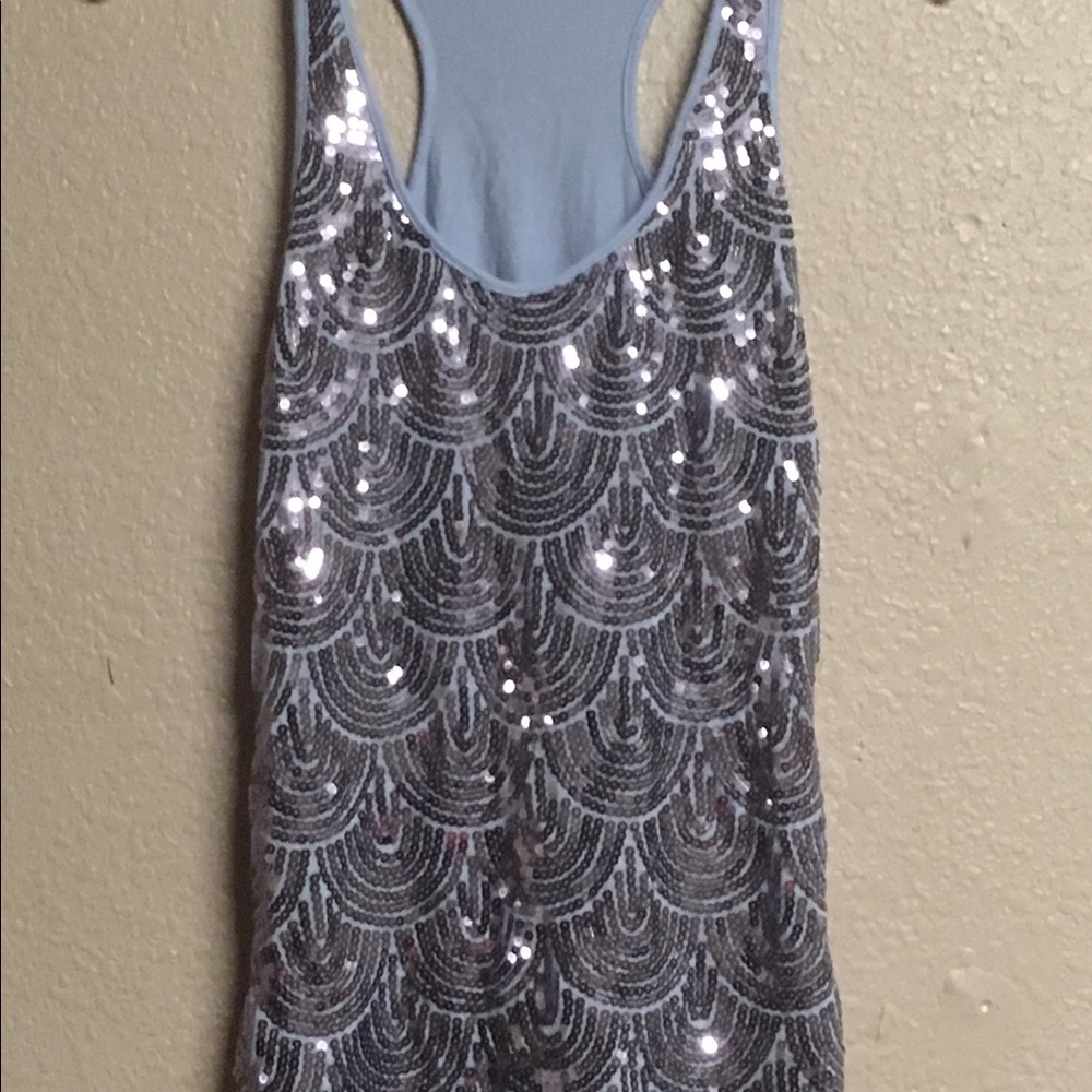 Charlotte Russe Embroidered Tank Top