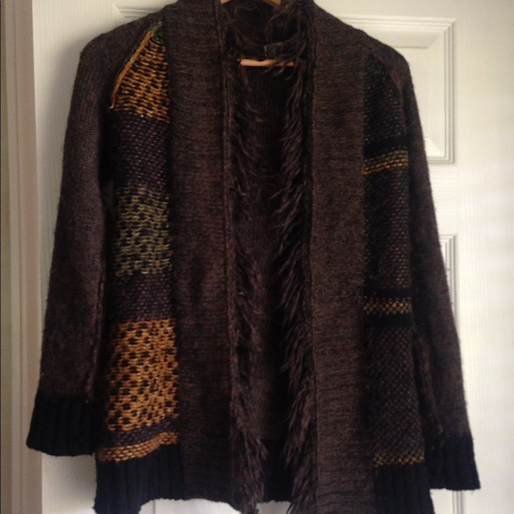 Buckle cardigan