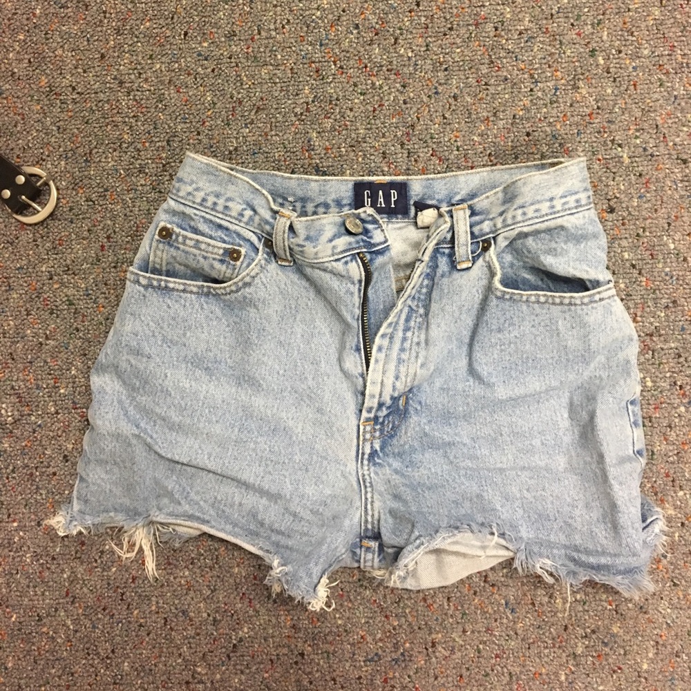 Vintage high rise gap shorts