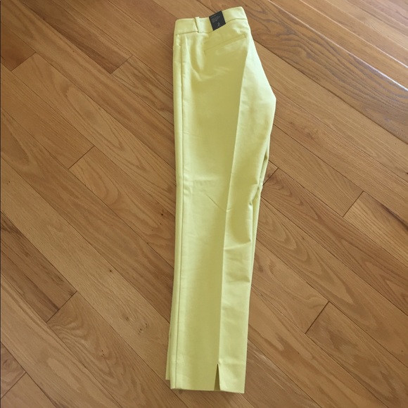 NWT size 2 yellow The Limited pencil pant - Picture 5 of 5