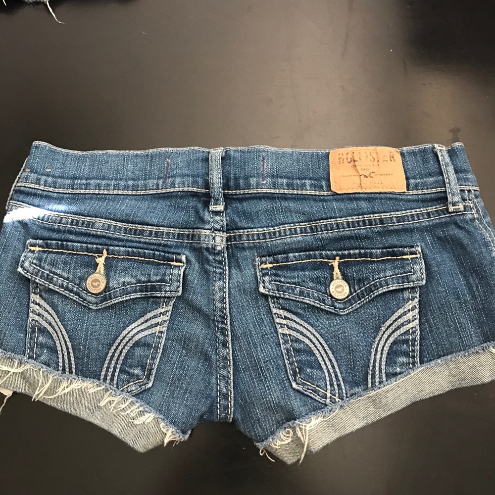 Hollister jean shorts