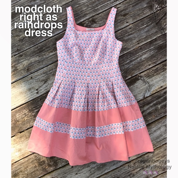 Modcloth Dresses & Skirts - ModCloth Right As Raindrops Dress