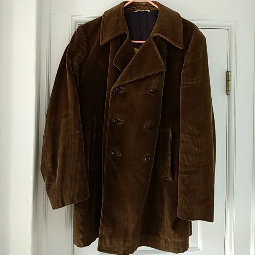 Vintage Car Coat, Made in Spain
