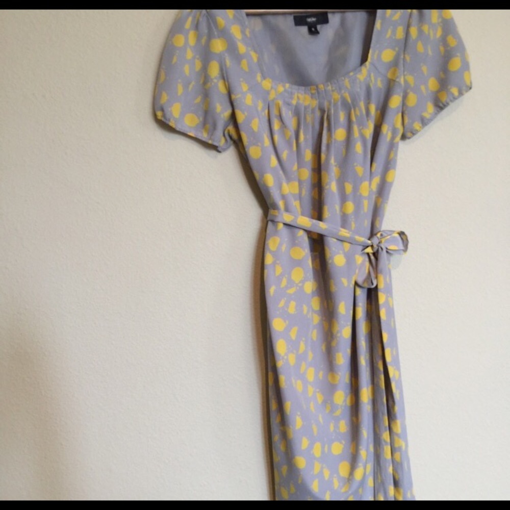 Mossimo Speckled Waist-Tie Dress