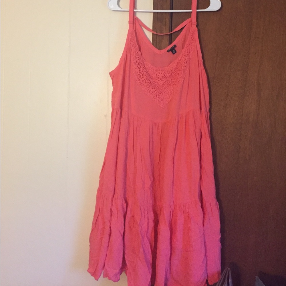 Nwt coral torrid dress size 3