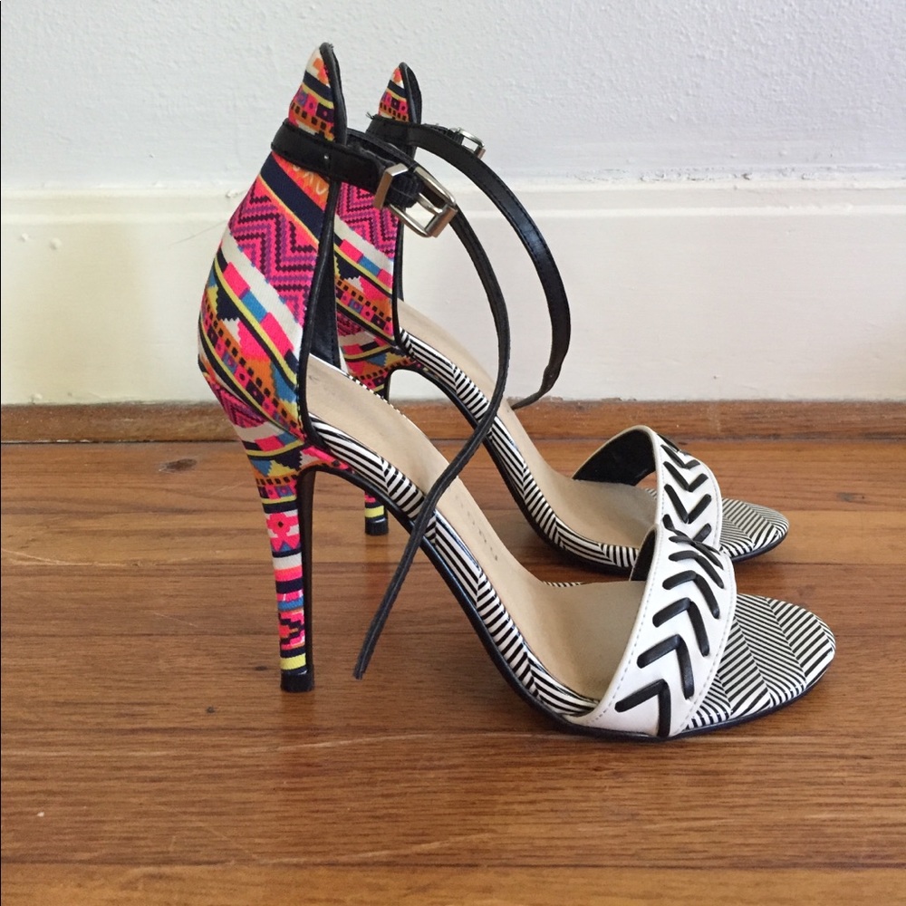 Colorful Chinese Laundry heels