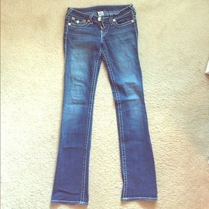 True Religion Brand straight leg size 29 jeans