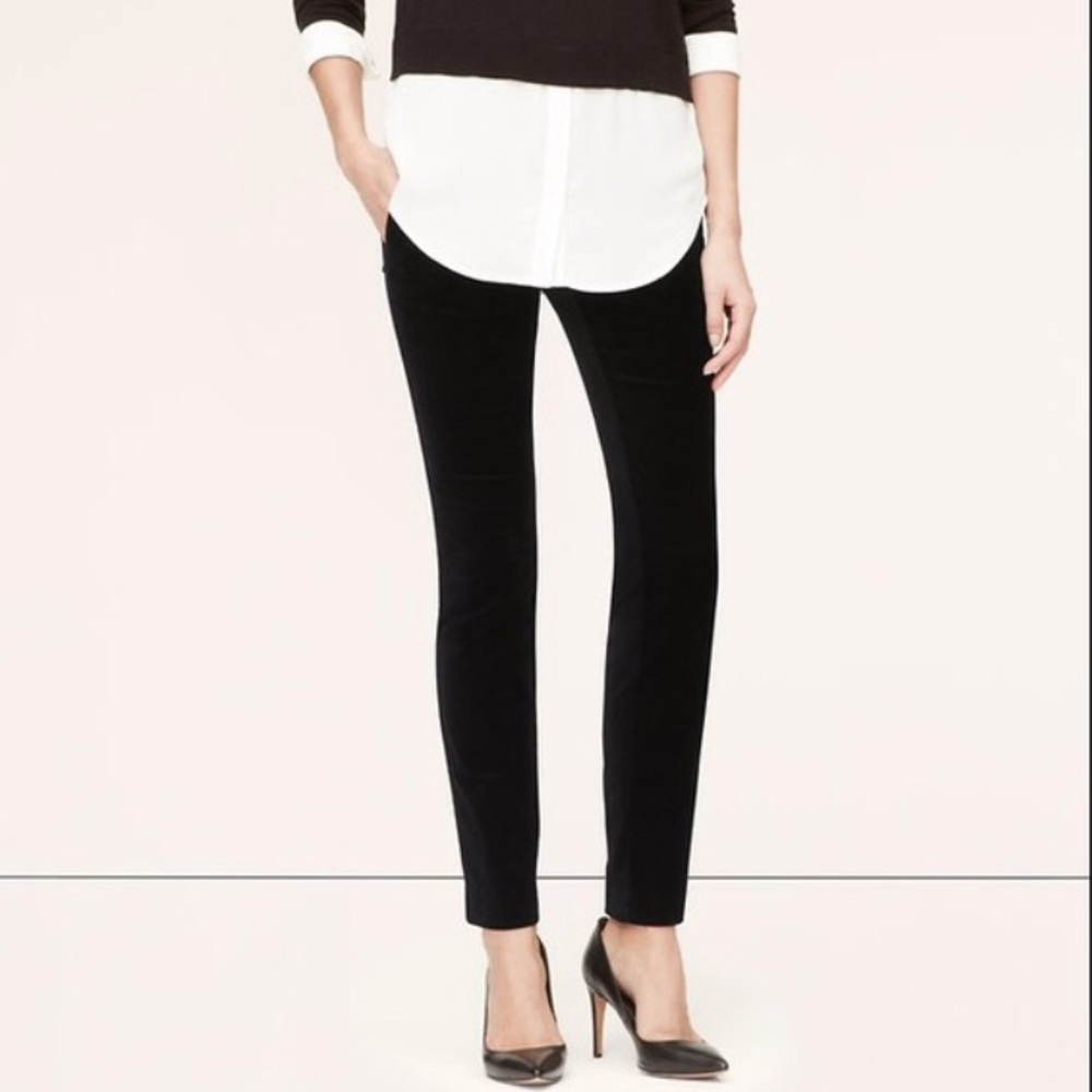 Black Velvet Marissa Skinny Pant