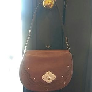 Leather Michael Kors purse