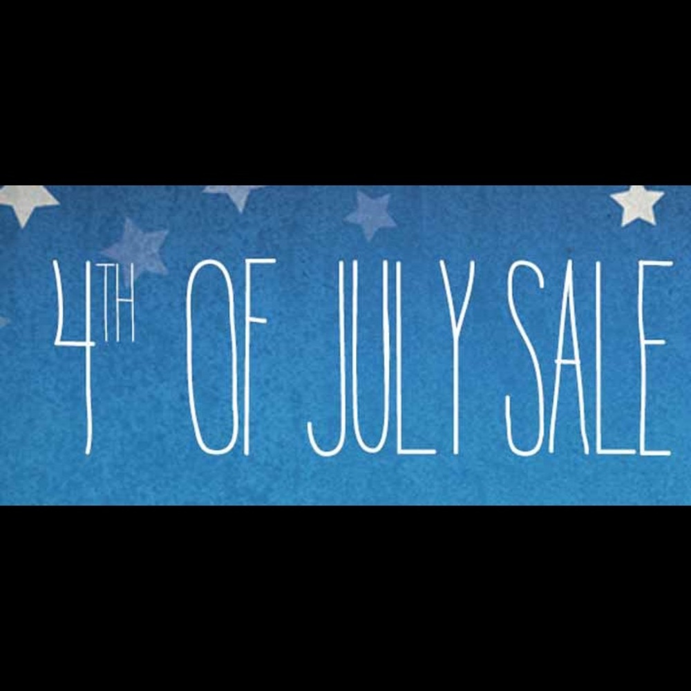 Everything is 25% Off - July 3-5