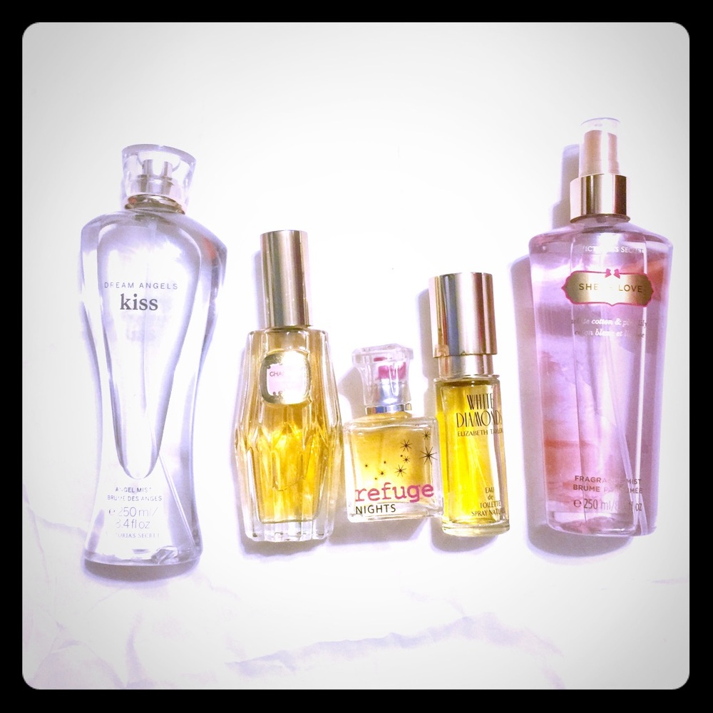 Pick One Free perfume with purchase of $20 or more