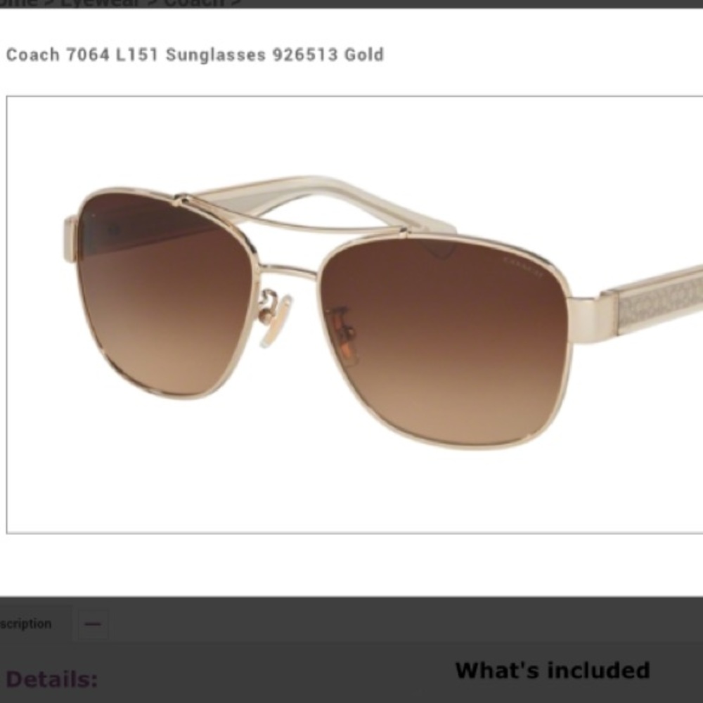 Coach Sunglasses
