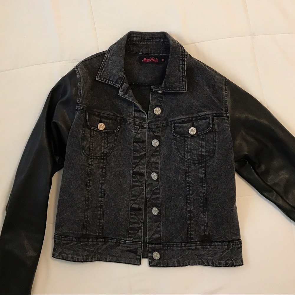 Motel Rocks Jean/Leather Jacket - Picture 2 of 6