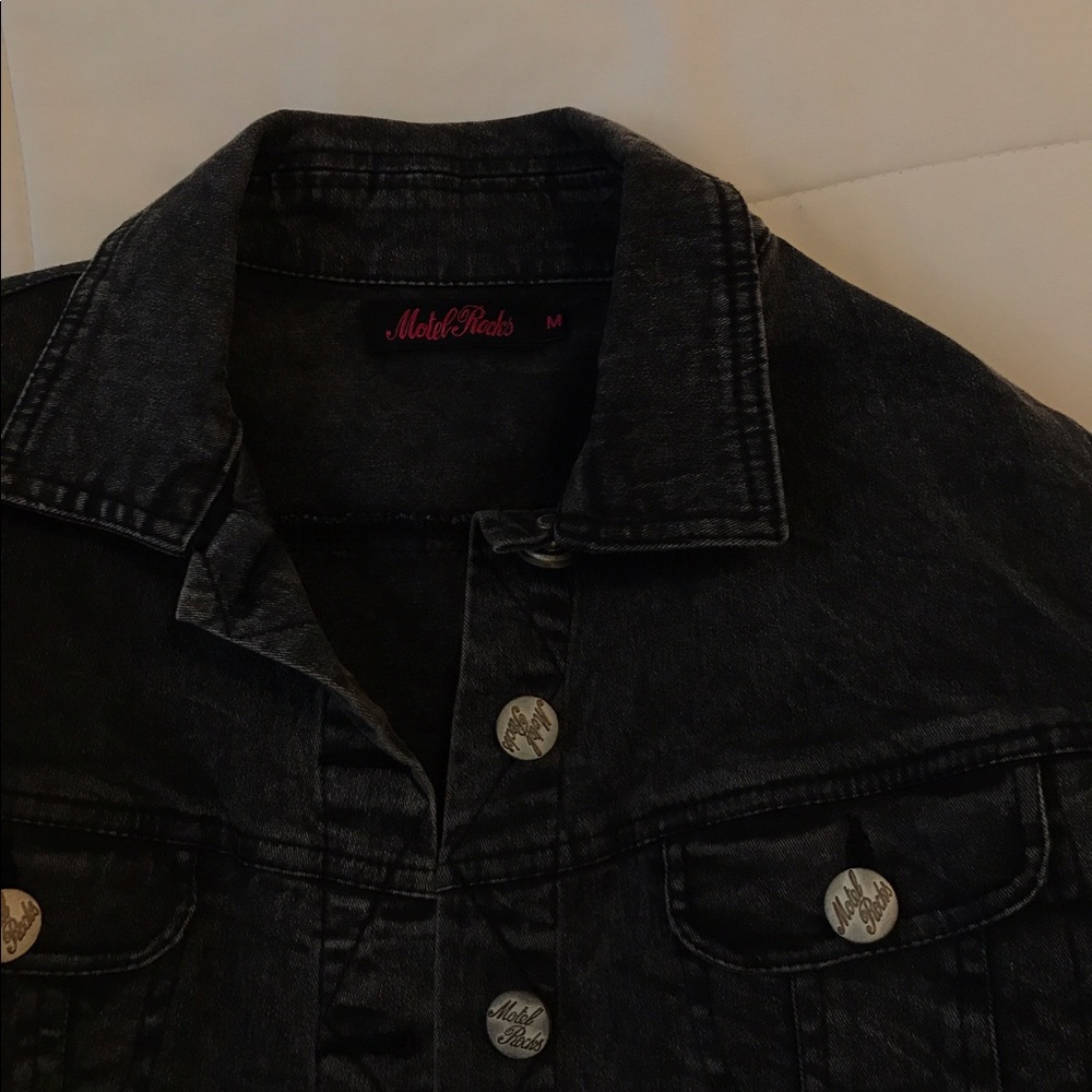 Motel Rocks Jean/Leather Jacket - Picture 3 of 6