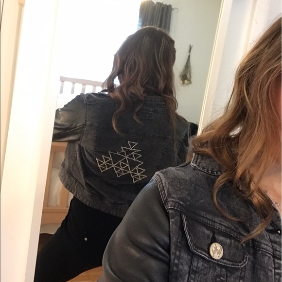 Motel Rocks Jean/Leather Jacket - Picture 5 of 6