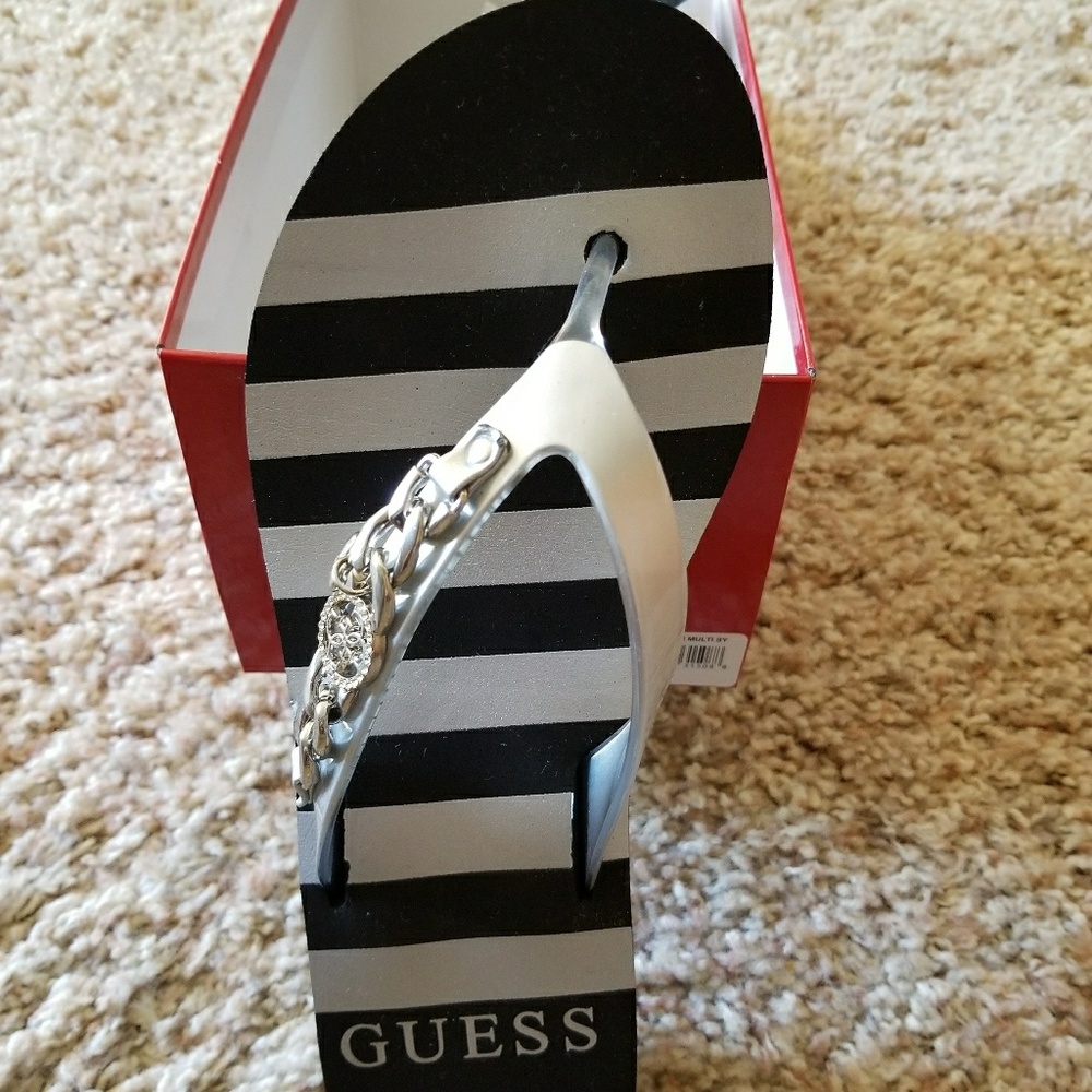 Guess Silver Sandals
