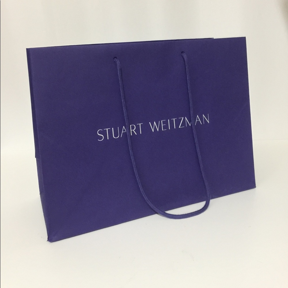 New Stuart weitzman paper bag