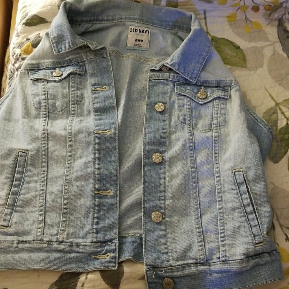 Denim vest