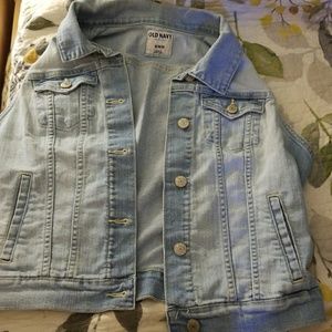 Denim vest