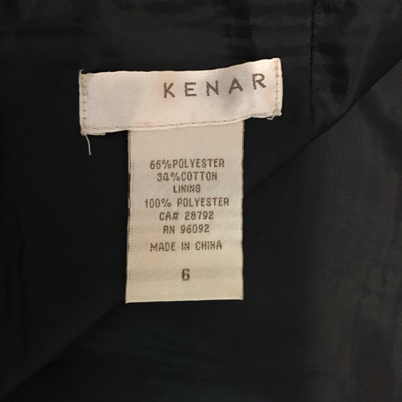 🎁 NWT Kenar Navy Polka Dot Pencil Skirt - Picture 3 of 3