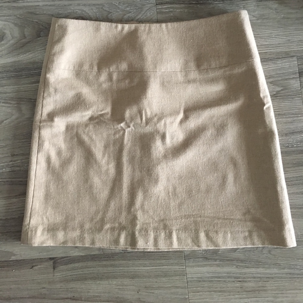 Banana Republic Camel Wool Skirt