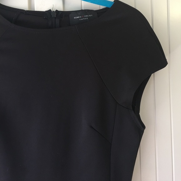 Black Scuba Dress - Picture 2 of 3