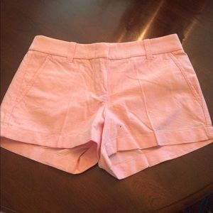 J. Crew- 3" inseam, light pink shorts