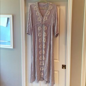 Free People Maxi dress sz small