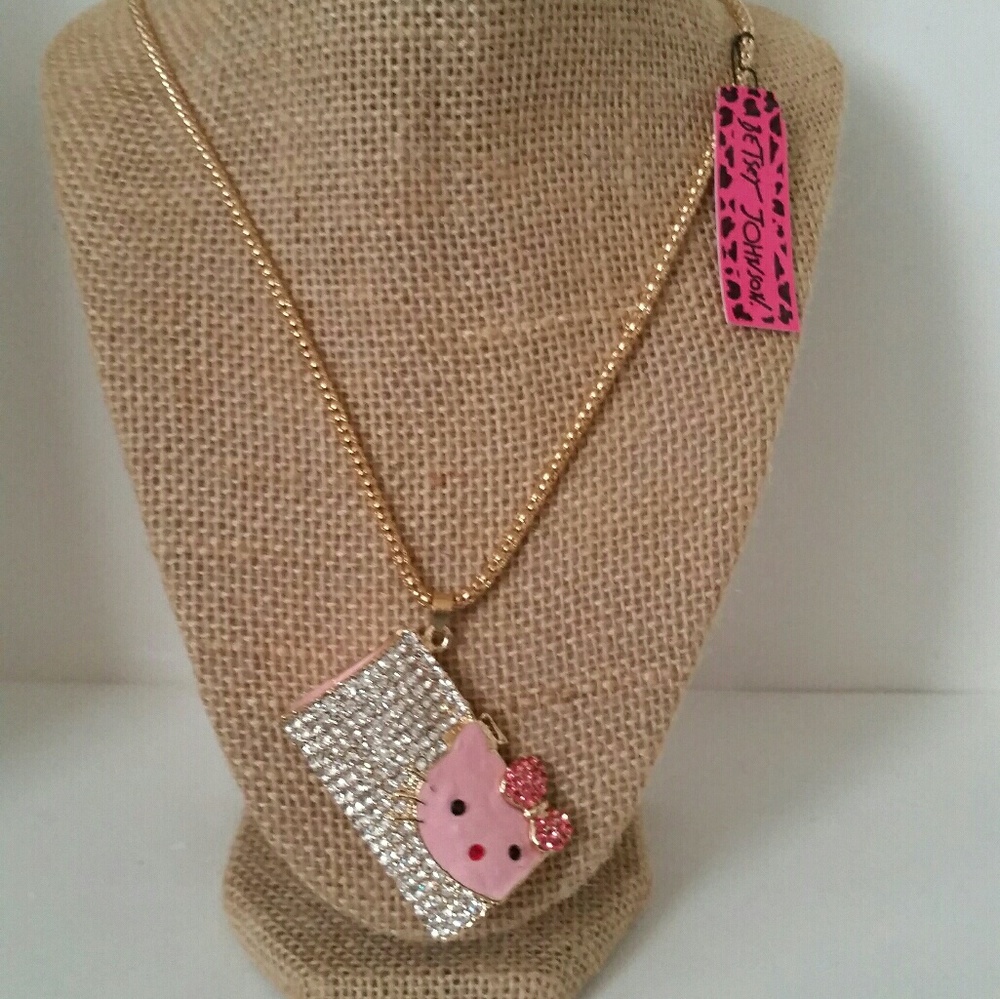 Betsey Johnson Hello Kitty Necklace