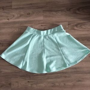 H&M Mint Green Skirt