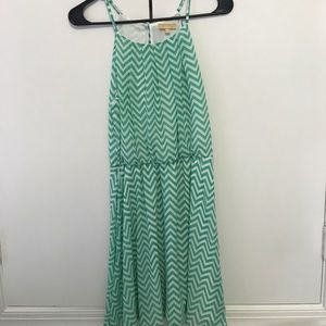 Anthropologie chevron dress