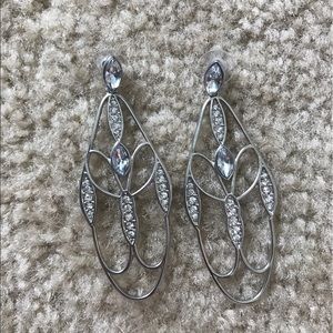 Silver Statement Earrings