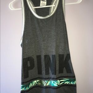 Grey Victoria's Secret tank top