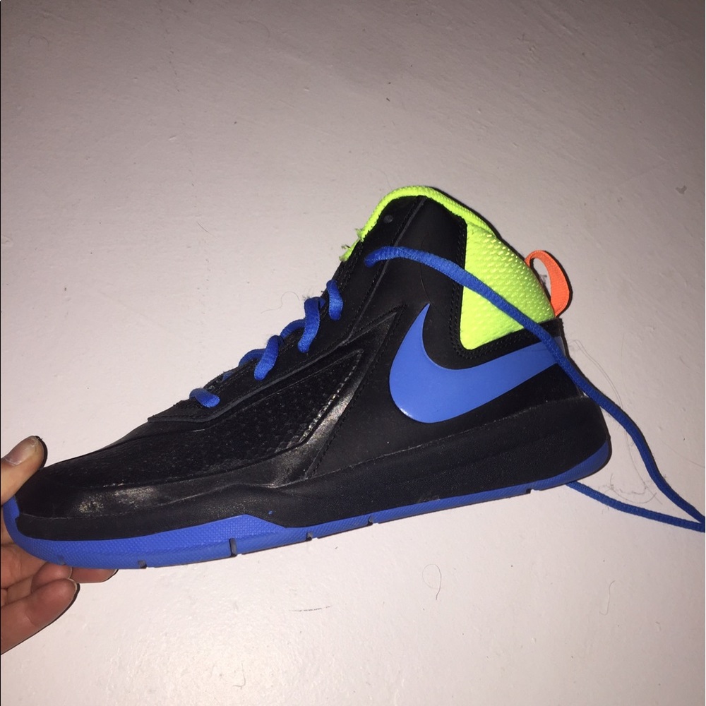 Nike basketball shoes.