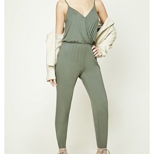 Surplice Front Jumpsuit