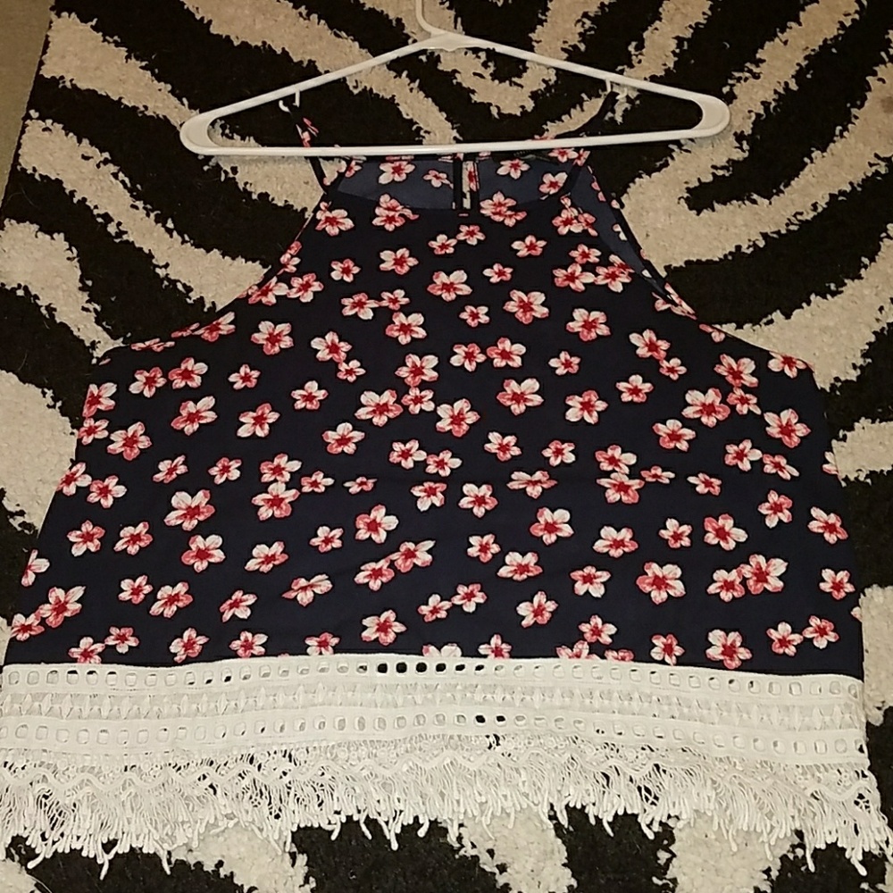 Navy blue Forever 21 tank top