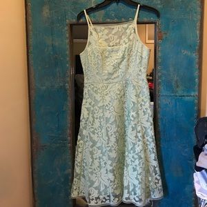Mint green Nanette Lepore lace dress
