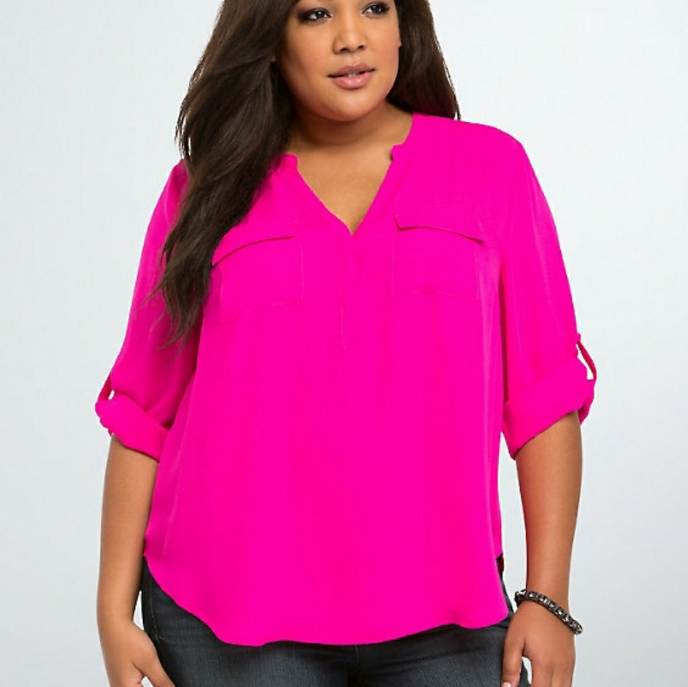 Torrid Chiffon Top