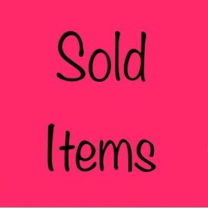 Passed here all sold