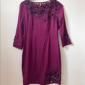 Catherine malandrino silk dress