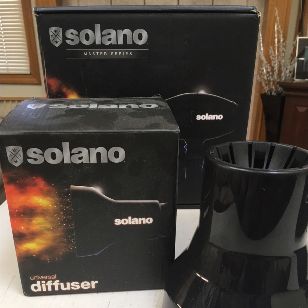 Solano 3700, professional hair dryer & diffuser