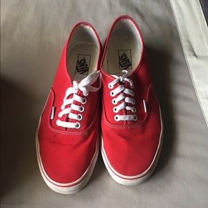 Red vans