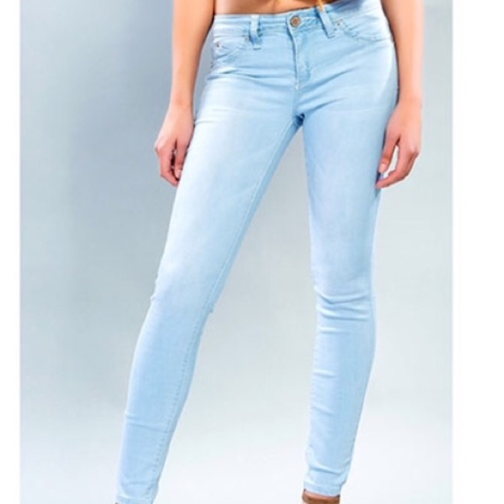 Light blue jeans