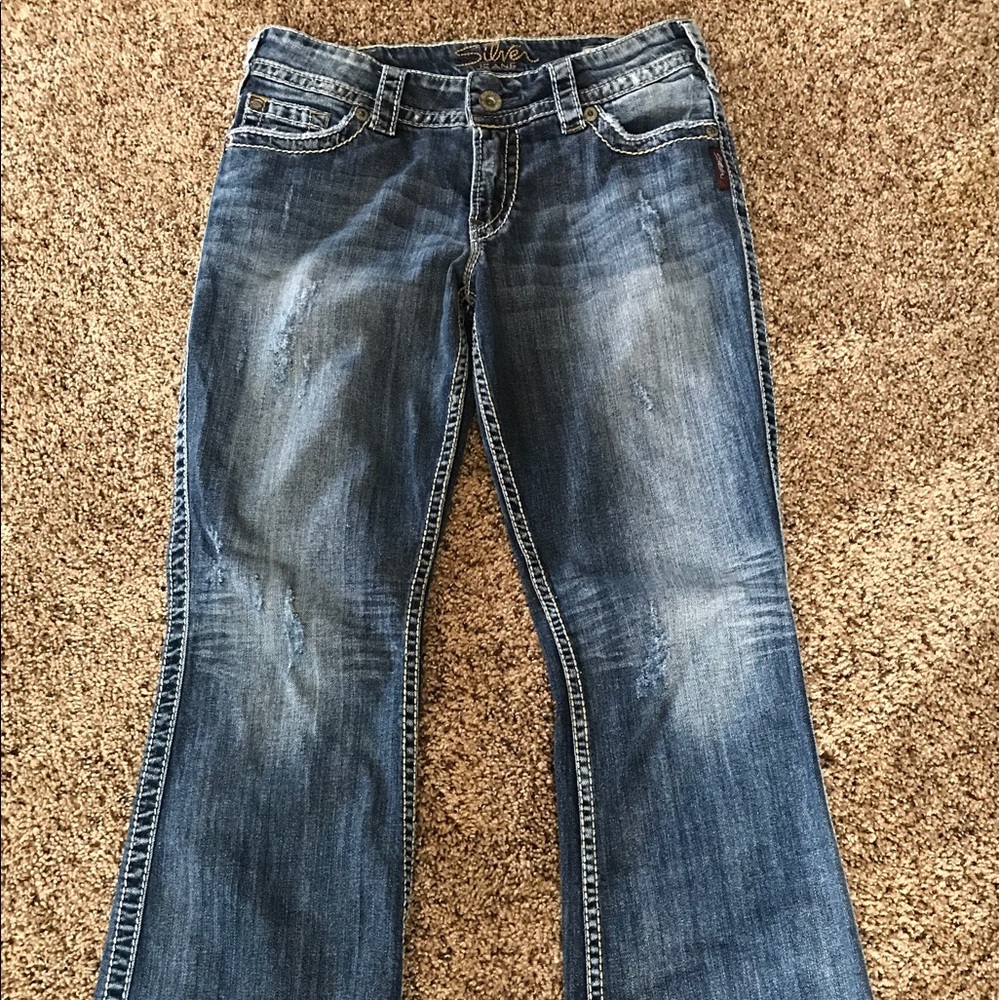 Suki Silver Jeans