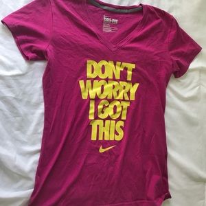 Nike workout tee