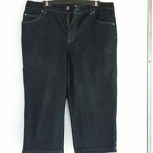 Bandolino Denim Capri 16W