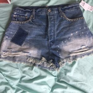Abercrombie high waisted shorts NEW WITH TAGS