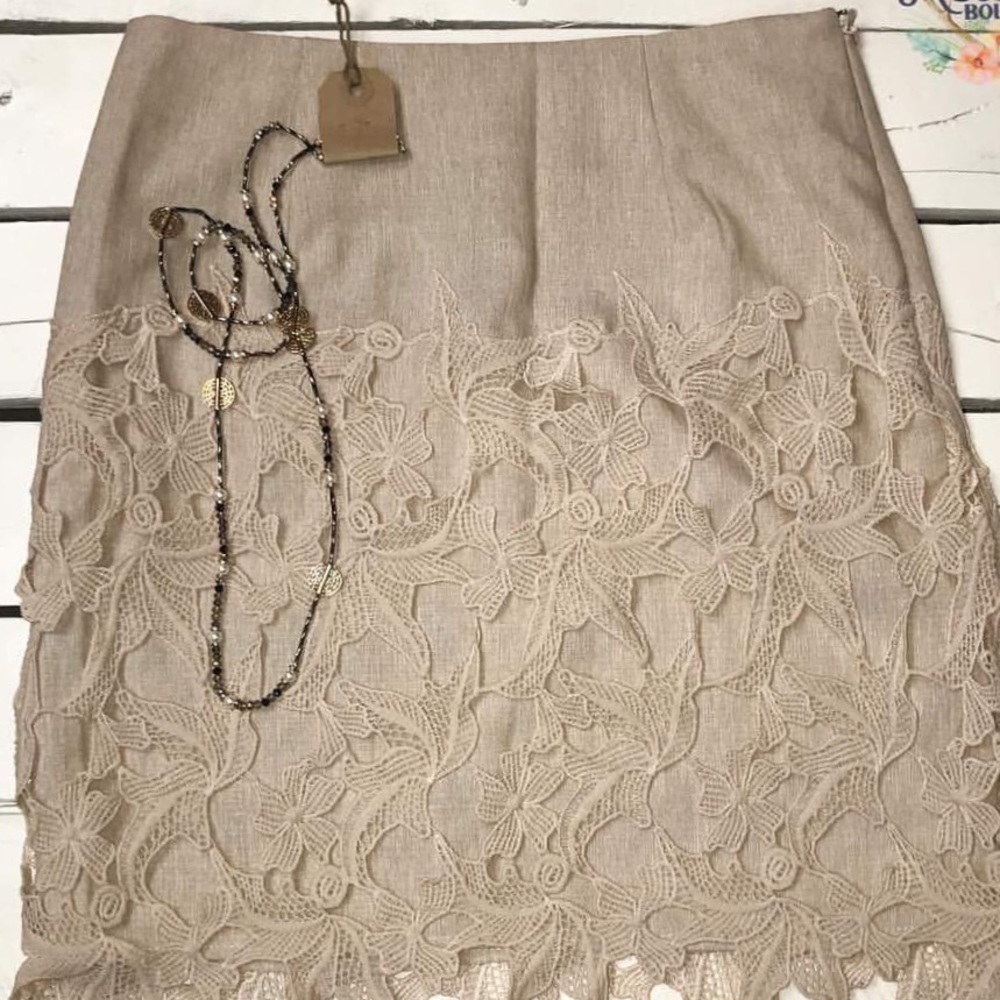Taupe Skirt