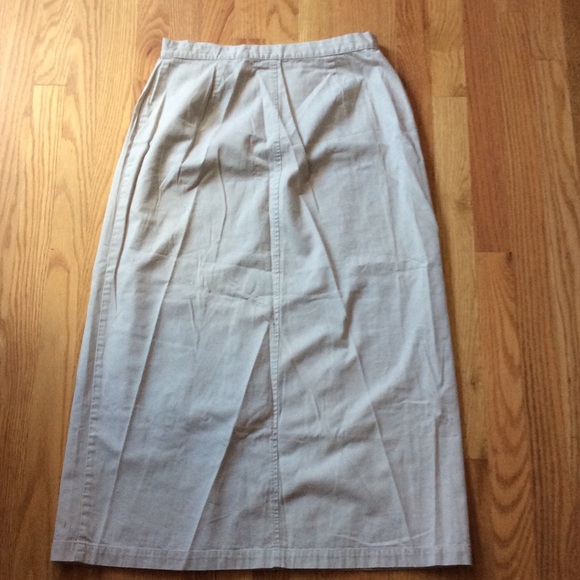 Light khaki wrap skirt ⭐️ maxi - Picture 5 of 6